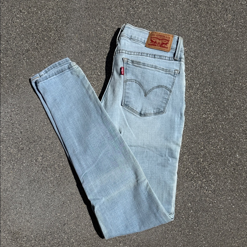 Levi's Light Blue Slim Skinny Jeans